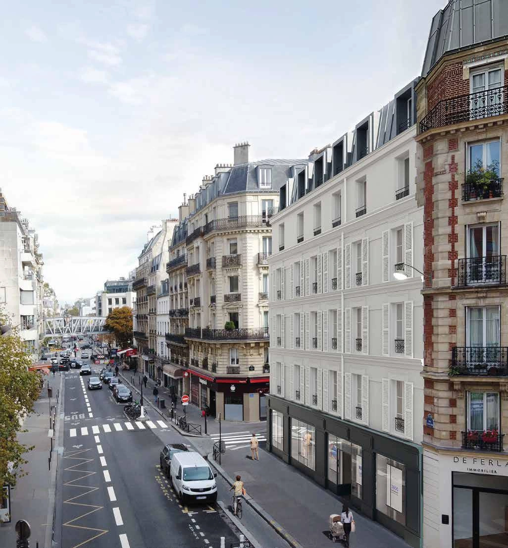 Квартиры в современном жилом комплексе в Париже, Франция