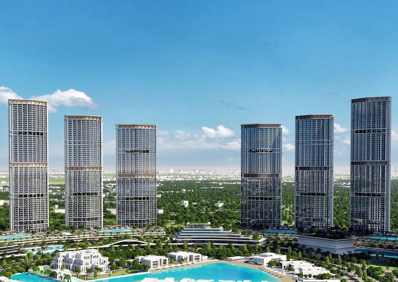 Апартаменты 360 Riverside Crescent, Объединённые Арабские Эмираты, Дубай