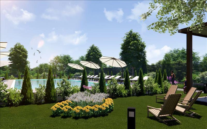 Квартиры в современном жилом комплексе в Стамбуле, Турция