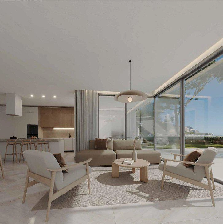 Виллы в новом жилом комплексе в Ларнаке (Кипр)