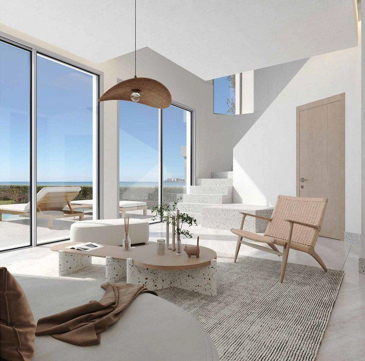 Виллы в новом жилом комплексе в Ларнаке (Кипр)