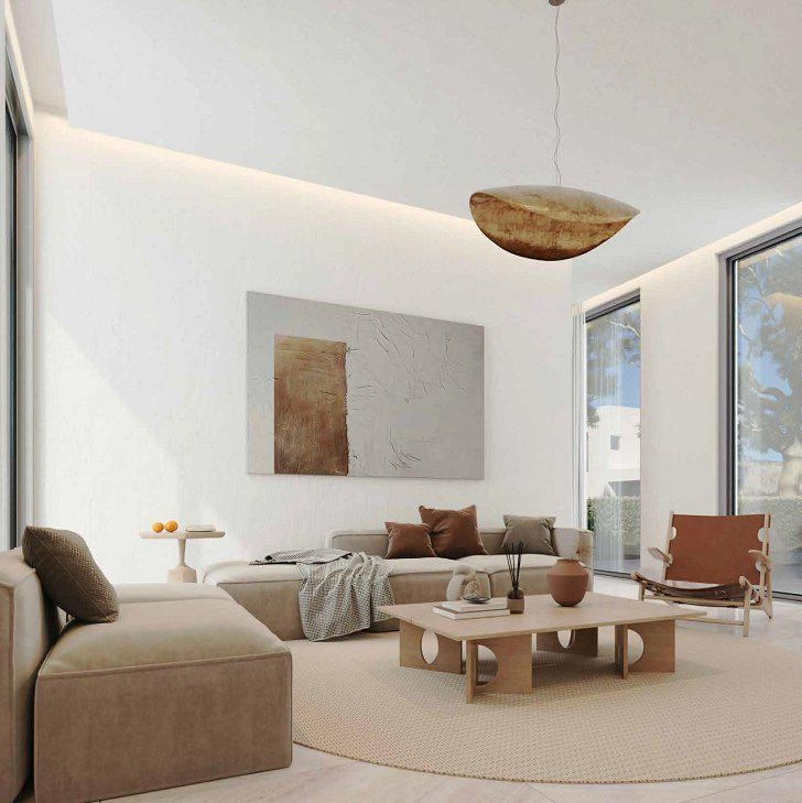 Виллы в новом жилом комплексе в Ларнаке (Кипр)