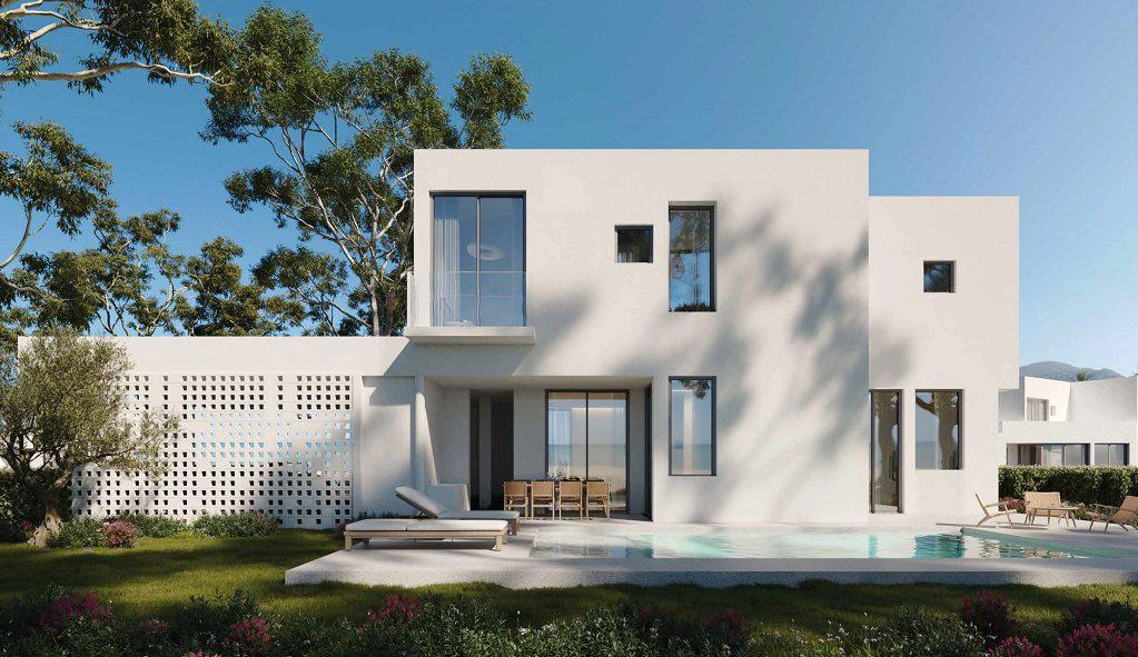 Виллы в новом жилом комплексе в Ларнаке (Кипр)