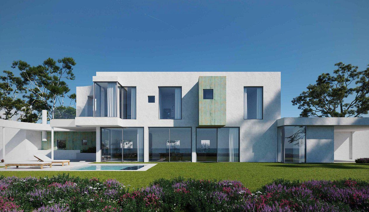 Виллы в новом жилом комплексе в Ларнаке (Кипр)