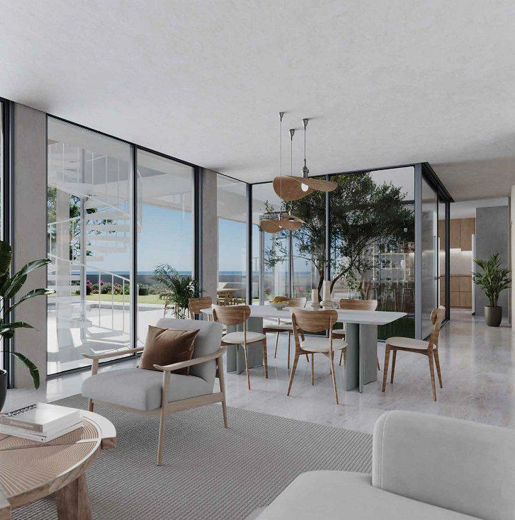 Виллы в новом жилом комплексе в Ларнаке (Кипр)