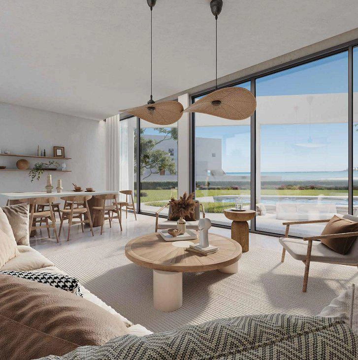 Виллы в новом жилом комплексе в Ларнаке (Кипр)