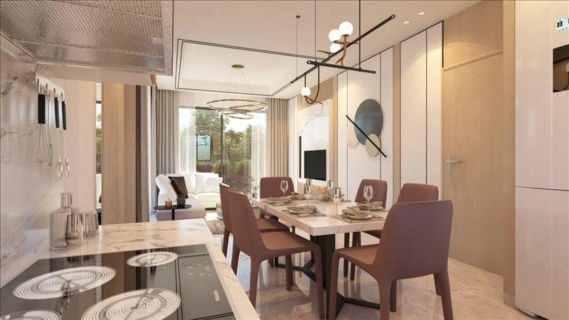 Квартиры в новом малоэтажном жилом комплексе рядом с Ларнакским соляным озером, Ларнака, Кипр