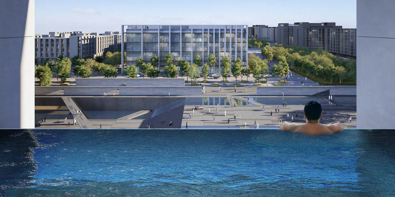 Апартаменты Новая резиденция с бассейном рядом с аэропортом, Объединённые Арабские Эмираты, Шарджа