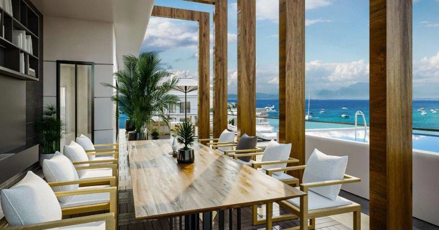 Апартаменты рядом с мариной в Стамбуле, Турция