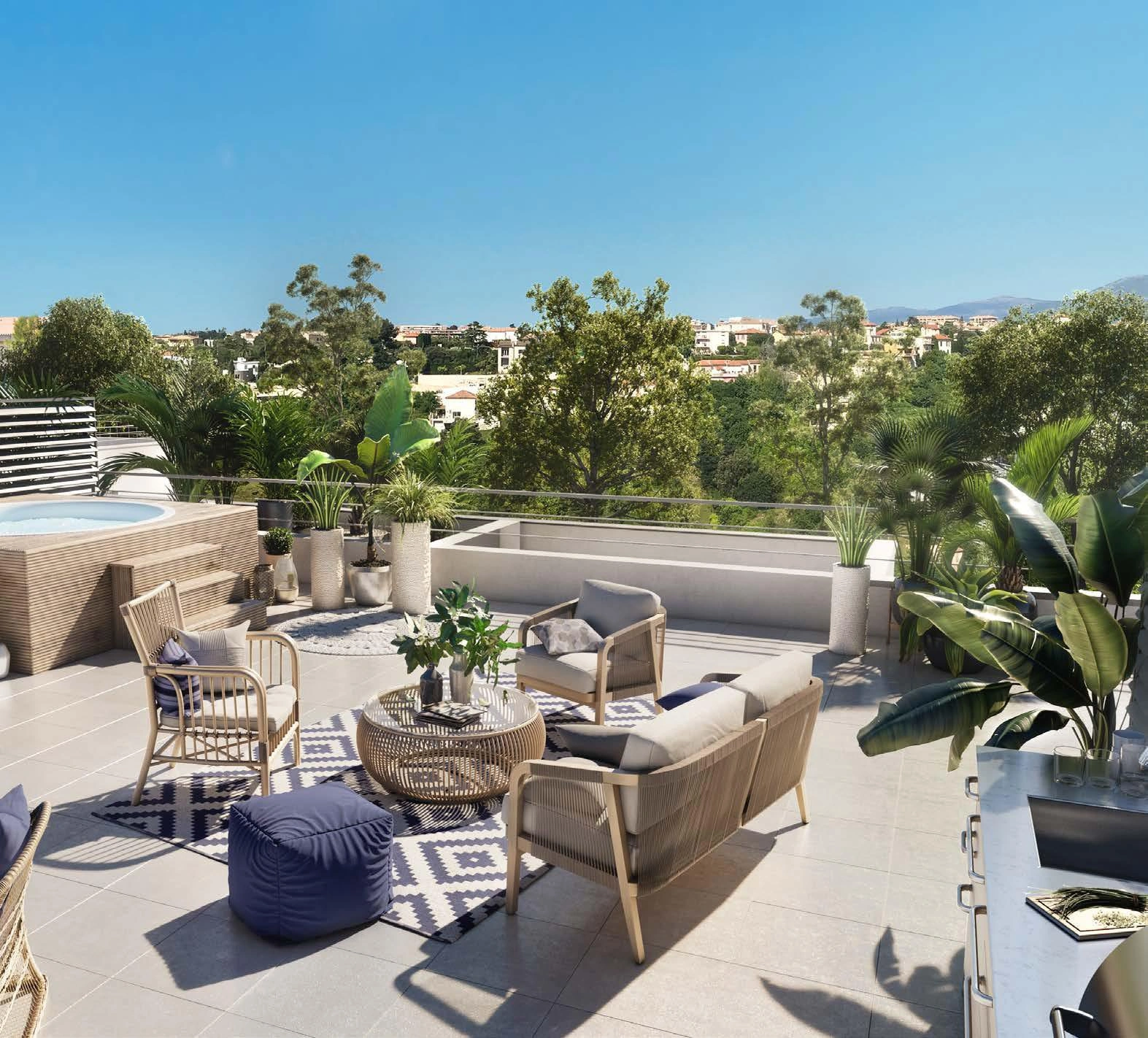 Апартаменты в современном жилом комплексе в Прованс — Альпы — Лазурный берег, Франция