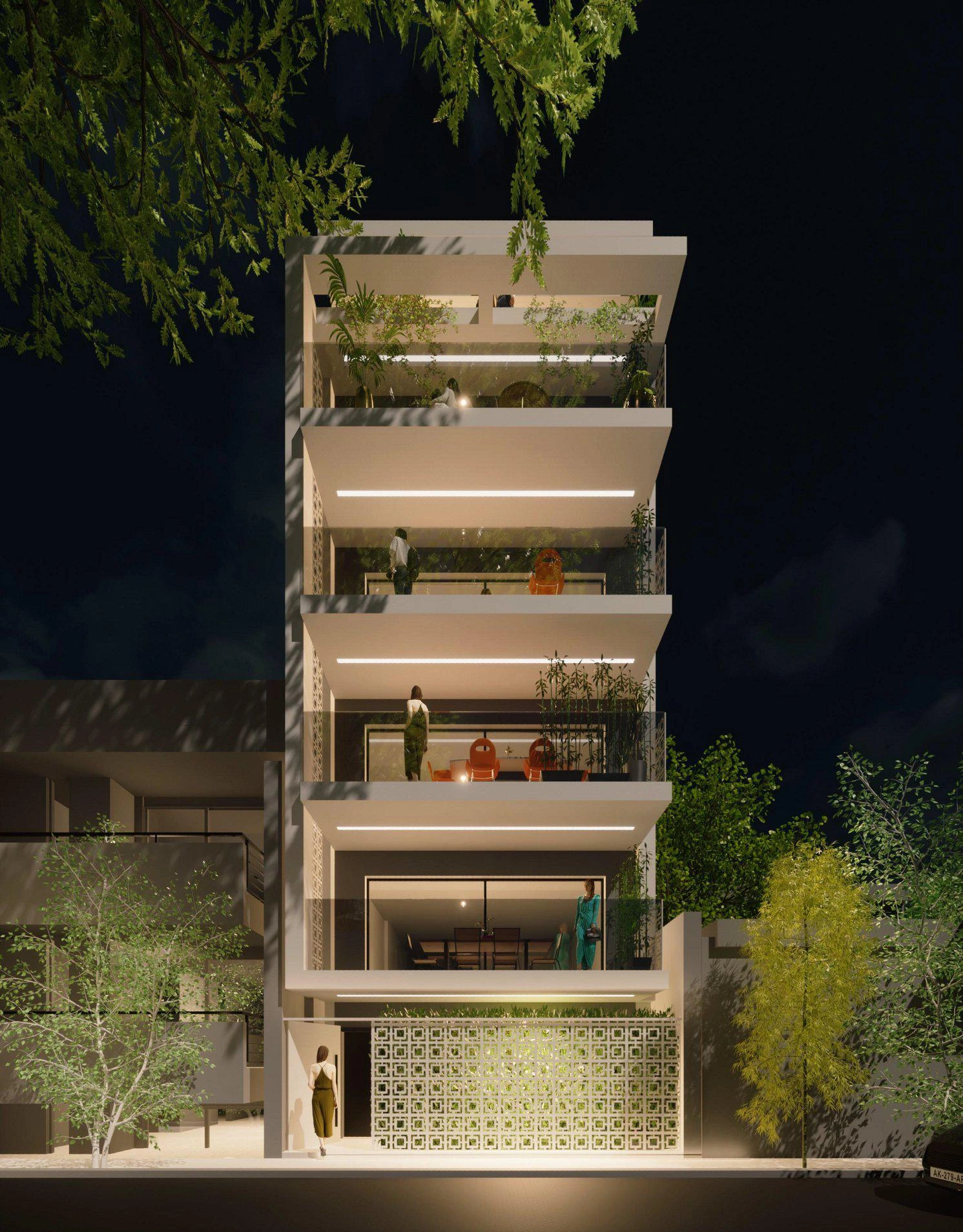 Квартиры в современном жилом комплексе в Аттике, Греция