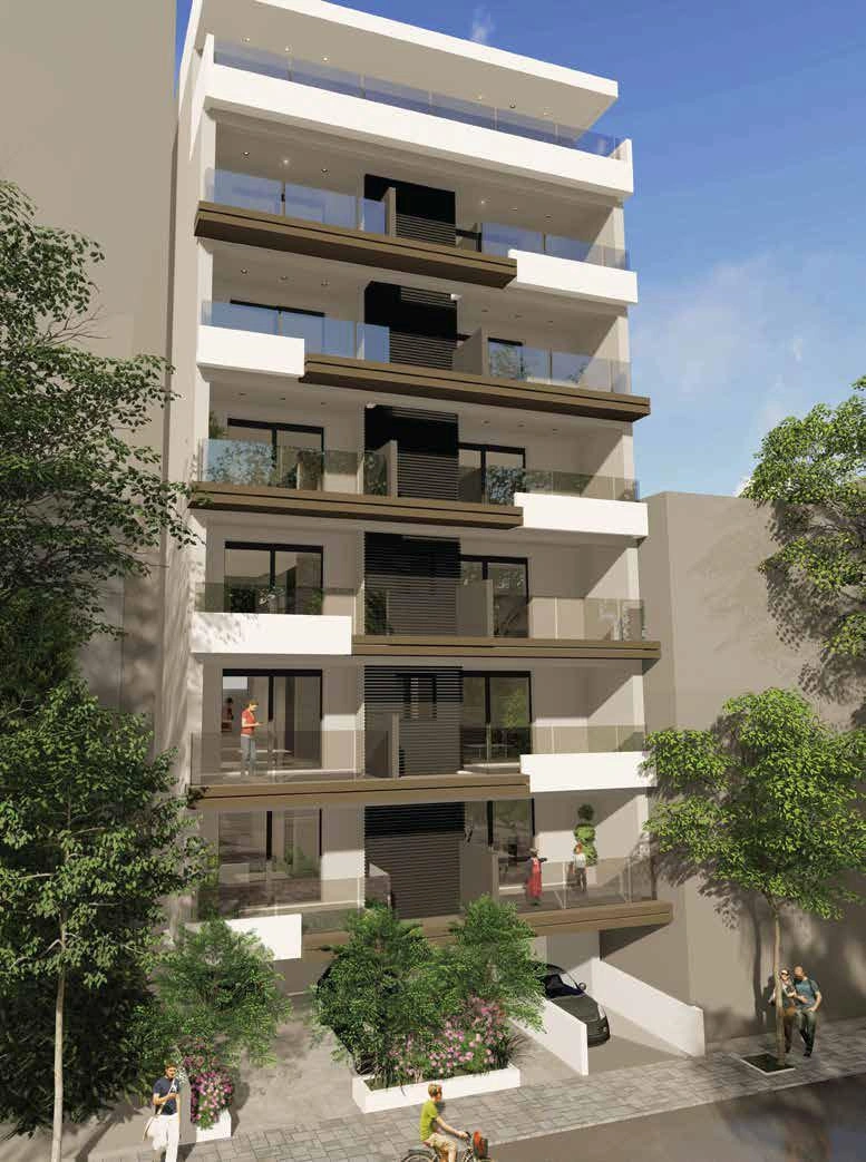 Квартиры в современном жилом комплексе в Аттике, Греция