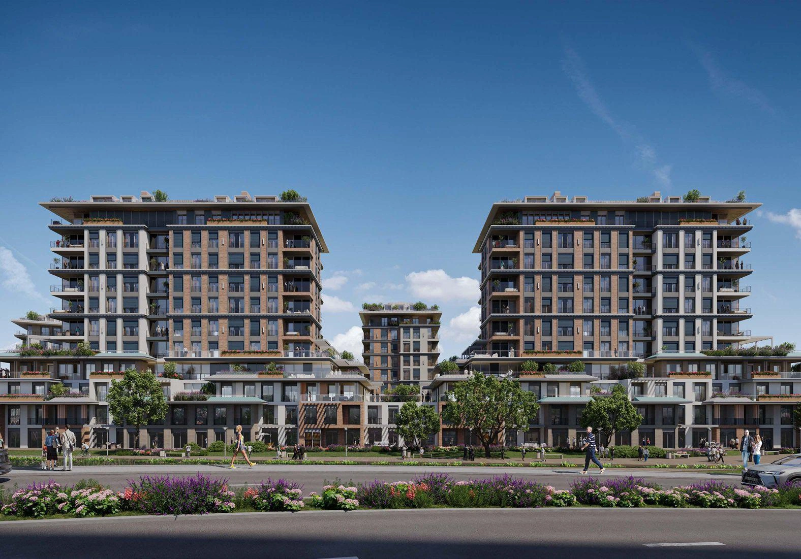 Квартиры в жилом комплексе в Тузле, Стамбул, Турция