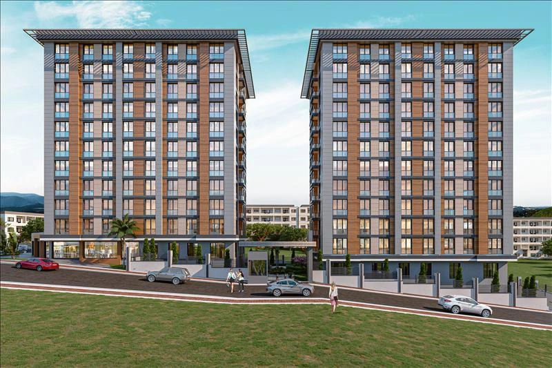 Квартиры в современном жилом комплексе в Стамбуле, Турция