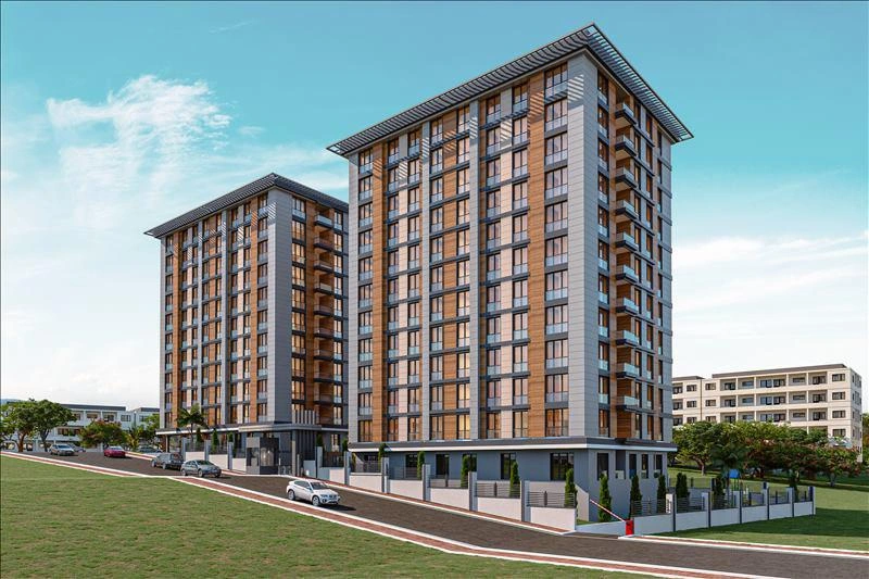 Квартиры в современном жилом комплексе в Стамбуле, Турция