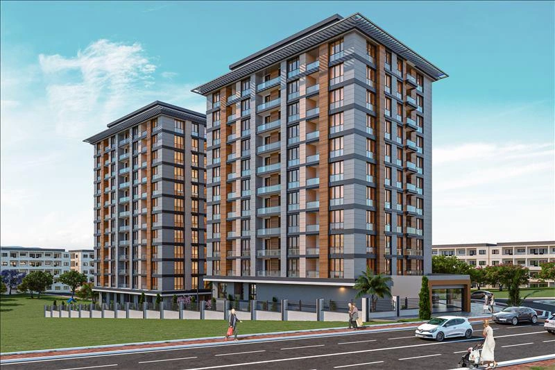 Квартиры в современном жилом комплексе в Стамбуле, Турция