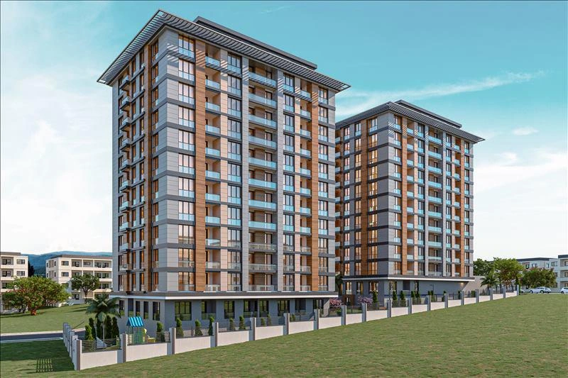 Квартиры в современном жилом комплексе в Стамбуле, Турция