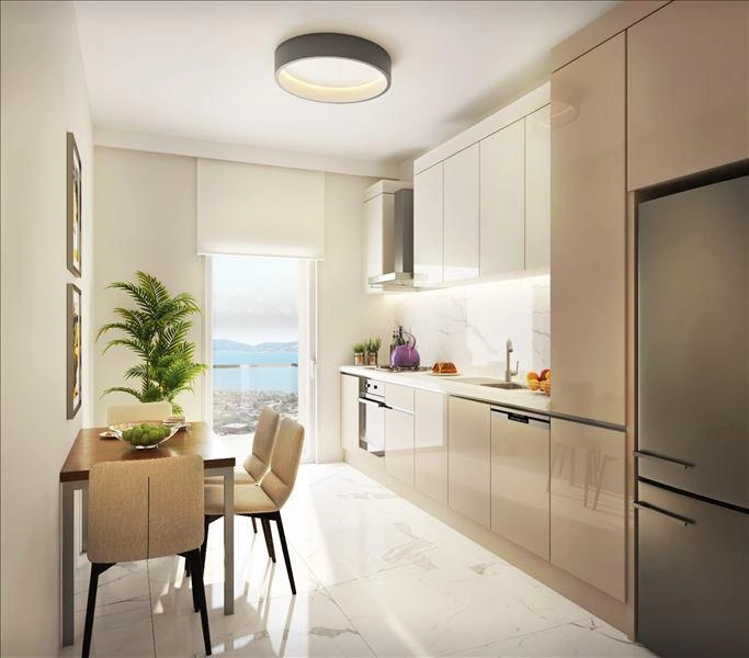 Апартаменты в современном жилом комплексе рядом с морем в Стамбуле, Турция