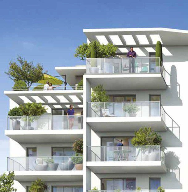Квартиры в новом жилом комплексе в Ментоне, Франция