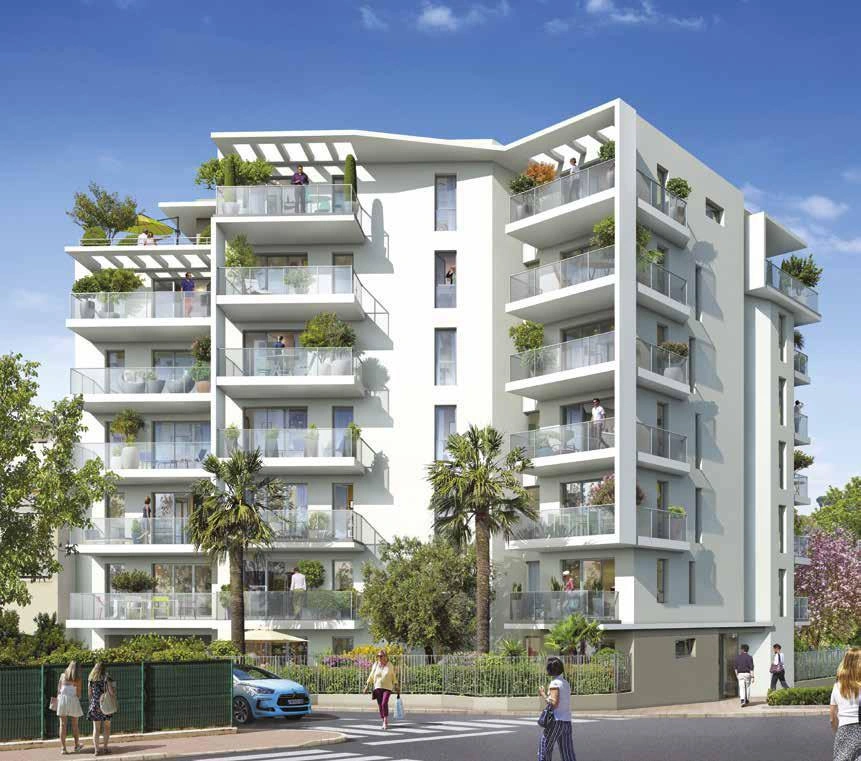 Квартиры в новом жилом комплексе в Ментоне, Франция