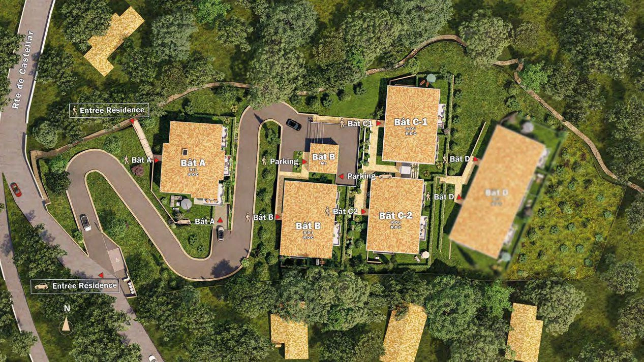 Квартиры в современном жилом комплексе в Прованс — Альпы — Лазурный берег, Франция