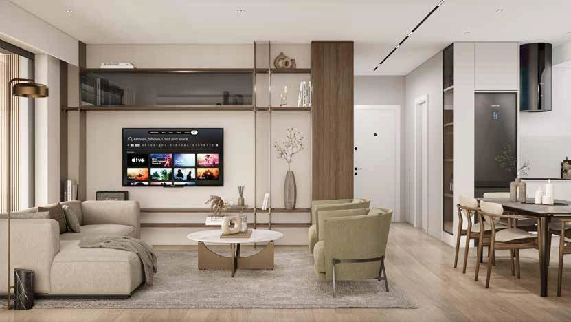 Апартаменты в жилом комплексе с бассейном и садом в Вуле, Греция