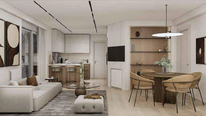 Квартиры в современном жилом комплексе в Аттике, Греция