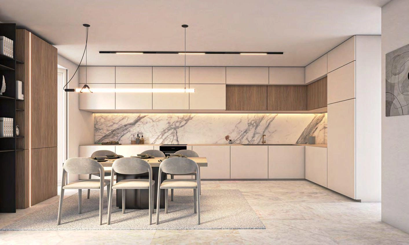 Квартиры в реконструированном жилом доме в Табурии, Пирее, Греция