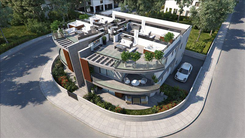 Апартаменты в современном жилом комплексе в Пафосе, на Кипре