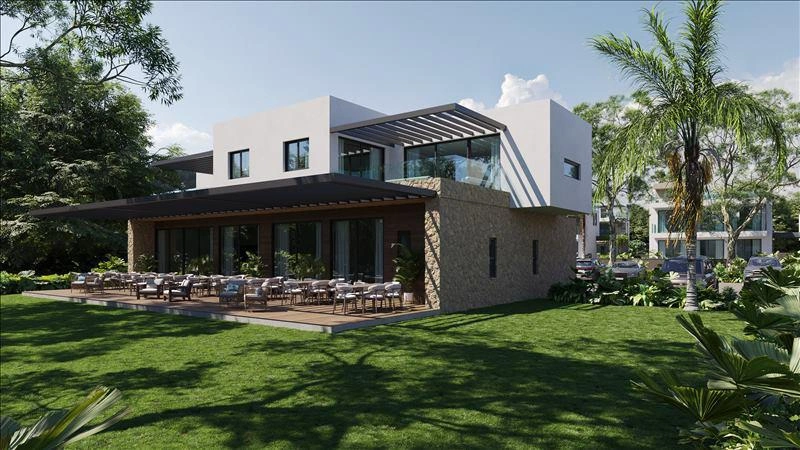 Виллы в современном жилом комплексе в Пафосе, Кипр