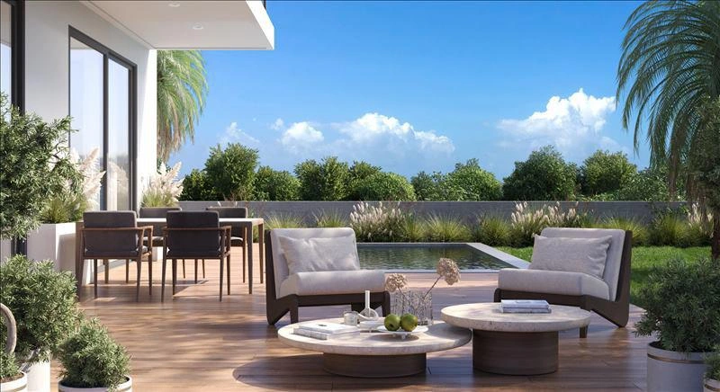 Виллы в современном жилом комплексе в Пафосе, Кипр