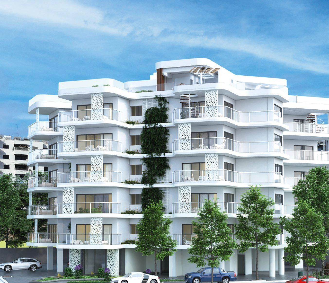 Квартиры в современном жилом комплексе в Ларнаке, Кипр