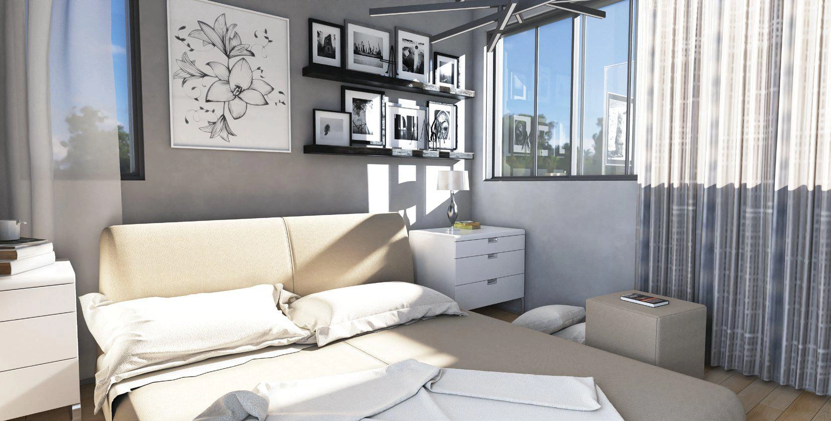 Квартиры в современном жилом комплексе в Ларнаке, Кипр