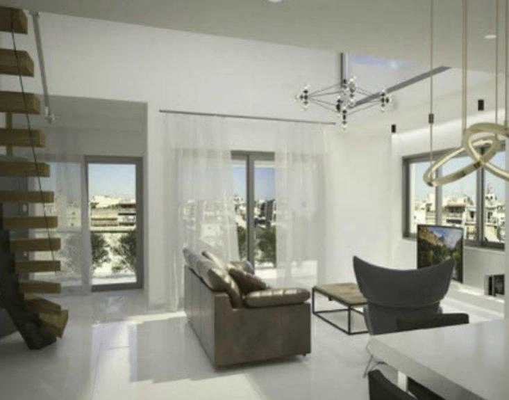 Пентхаусы в современном жилом комплексе в Аттике, Греция