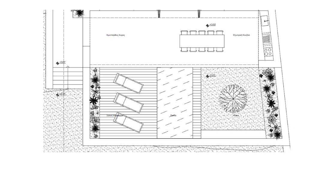 Дома в современном жилом комплексе в Лутраки на Крите, Греция