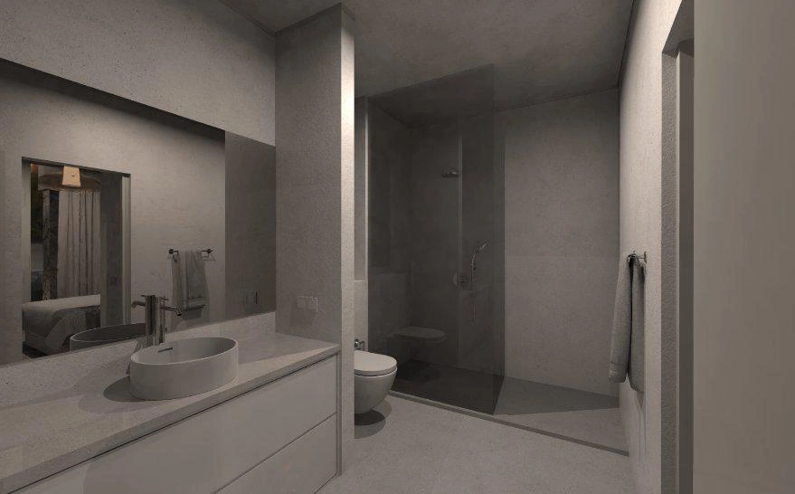 Дома в современном жилом комплексе в Лутраки на Крите, Греция