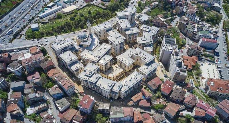 Квартиры в современном жилом комплексе в Стамбуле, Турция