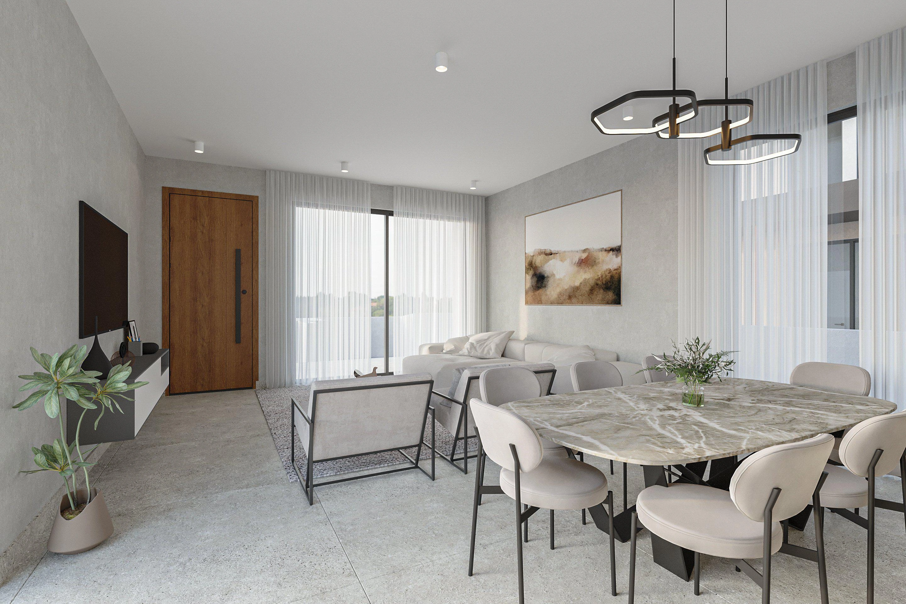 Виллы в современном жилом комплексе в Пафосе, Кипр