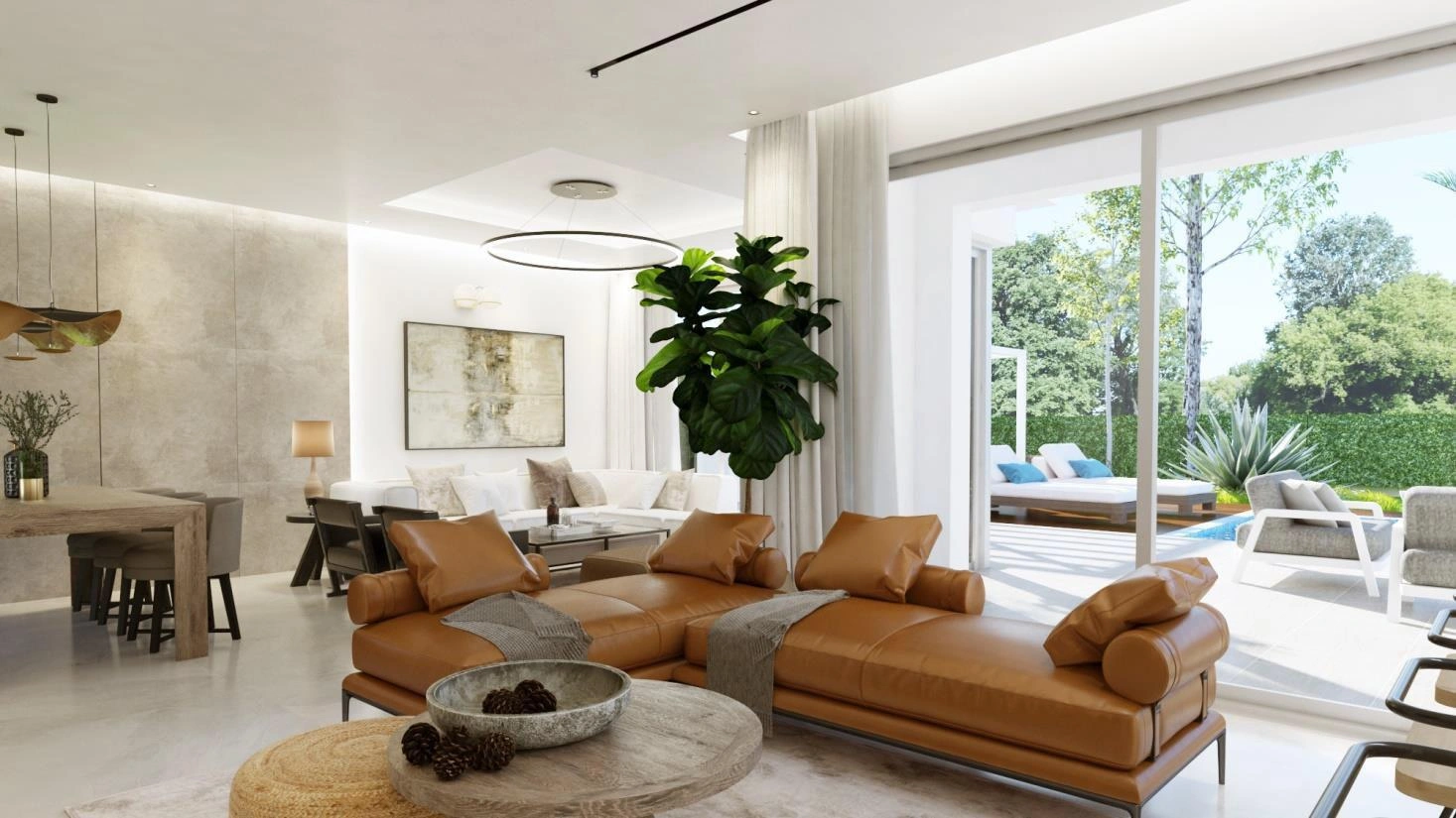 Виллы в новом жилом комплексе в Ларнаке, Кипр