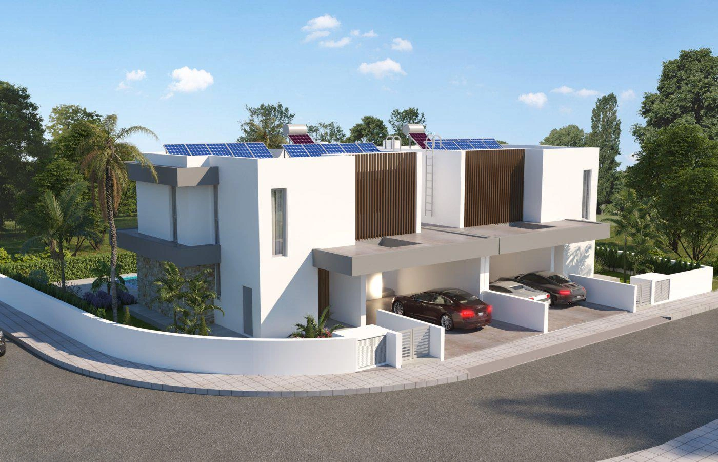 Виллы в новом жилом комплексе в Пиле, Ларнака, Кипр