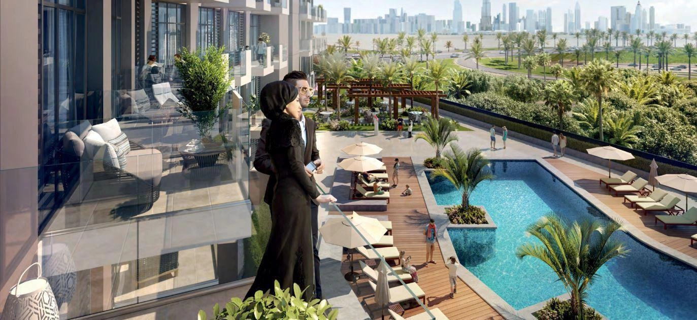Квартиры в современном жилом комплексе в Дубае, ОАЭ