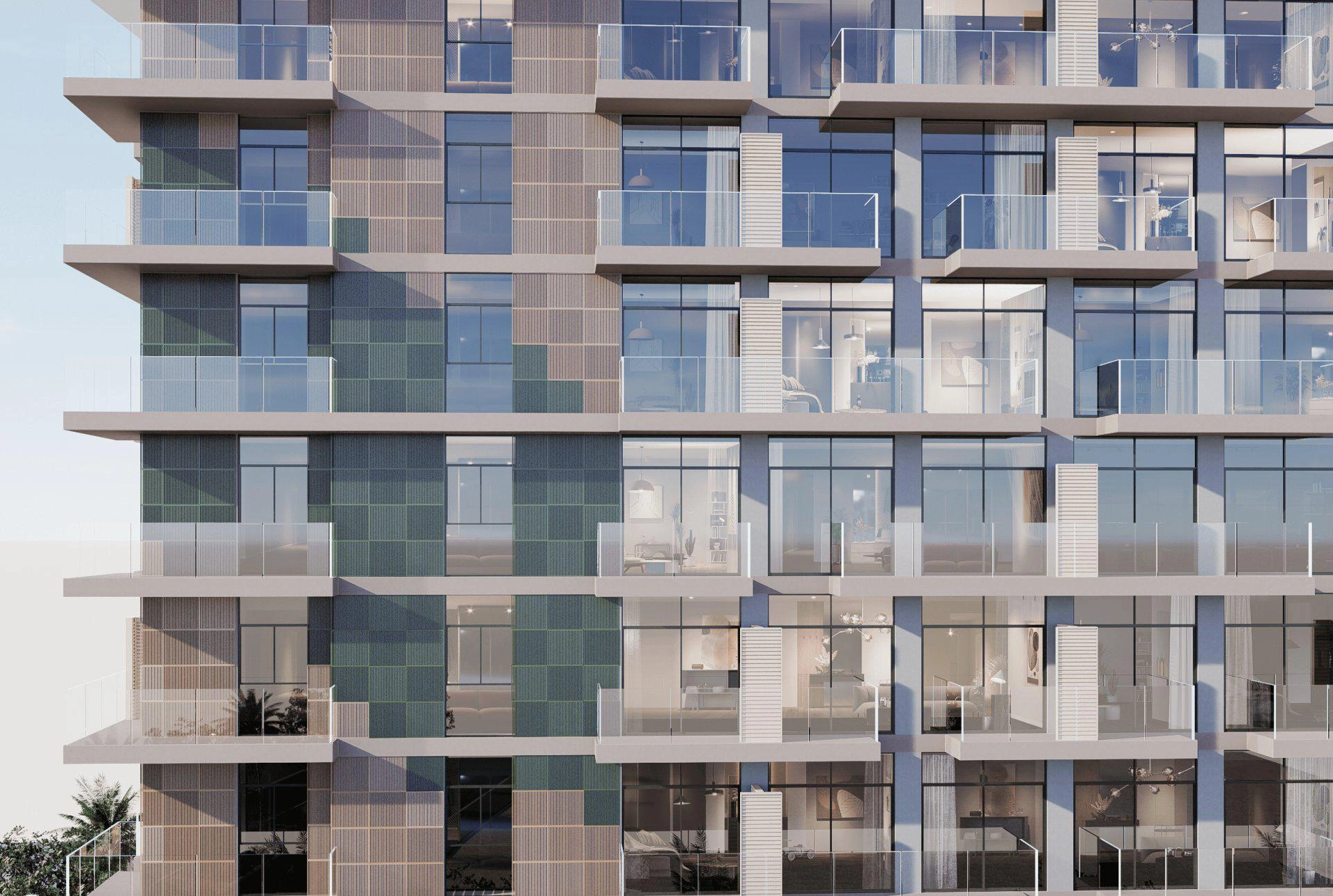 Апартаменты в современном жилом комплексе в Дубае, ОАЭ