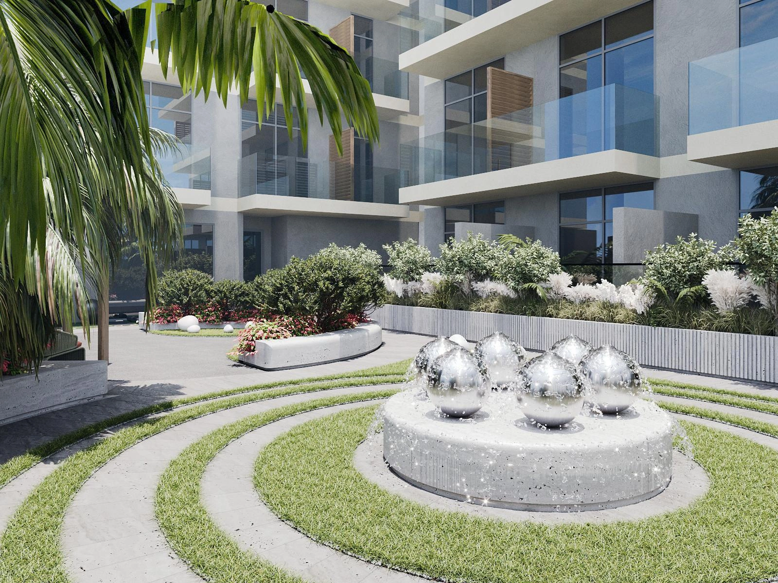 Апартаменты в современном жилом комплексе в Дубае, ОАЭ