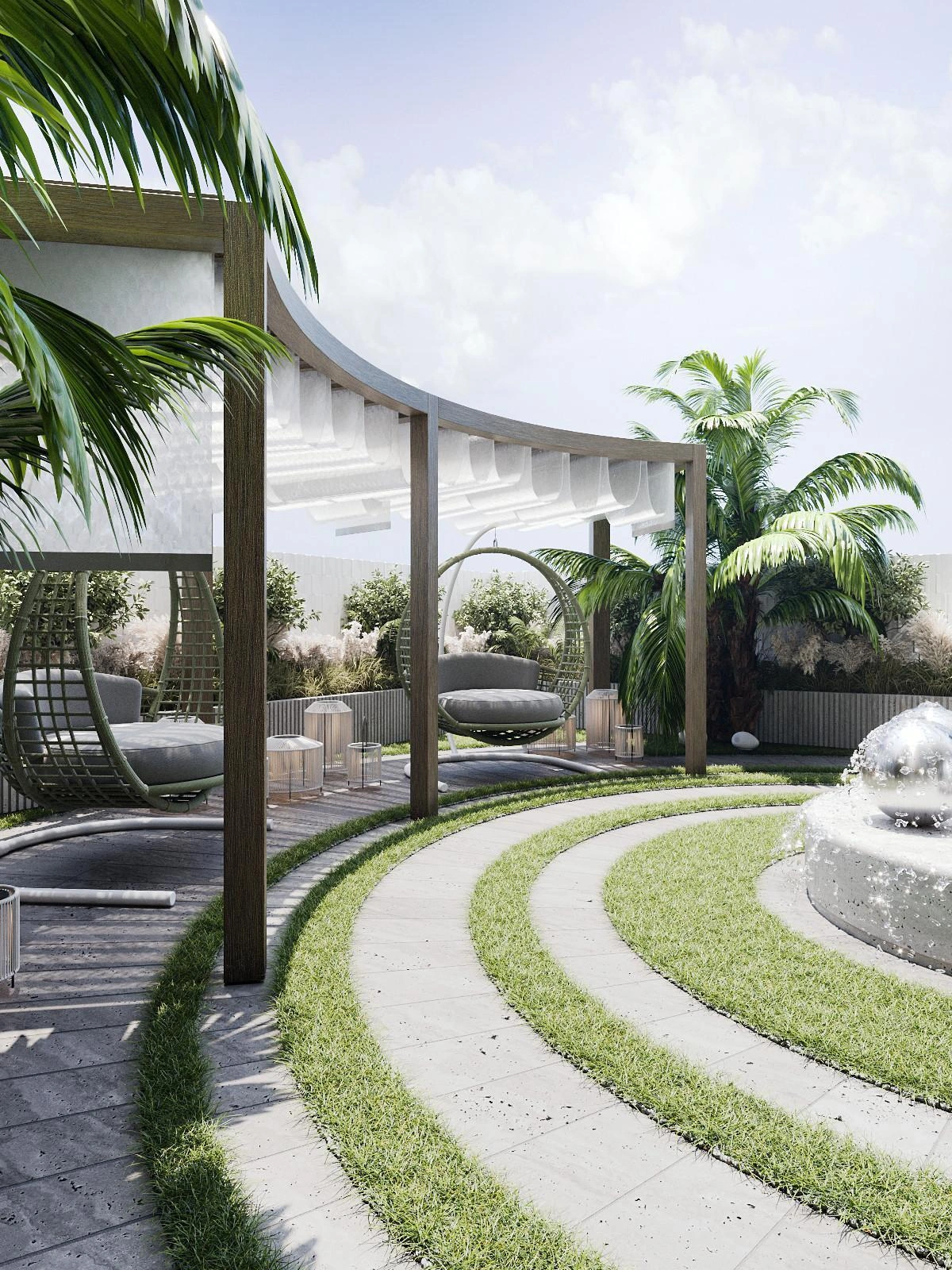 Апартаменты в современном жилом комплексе в Дубае, ОАЭ