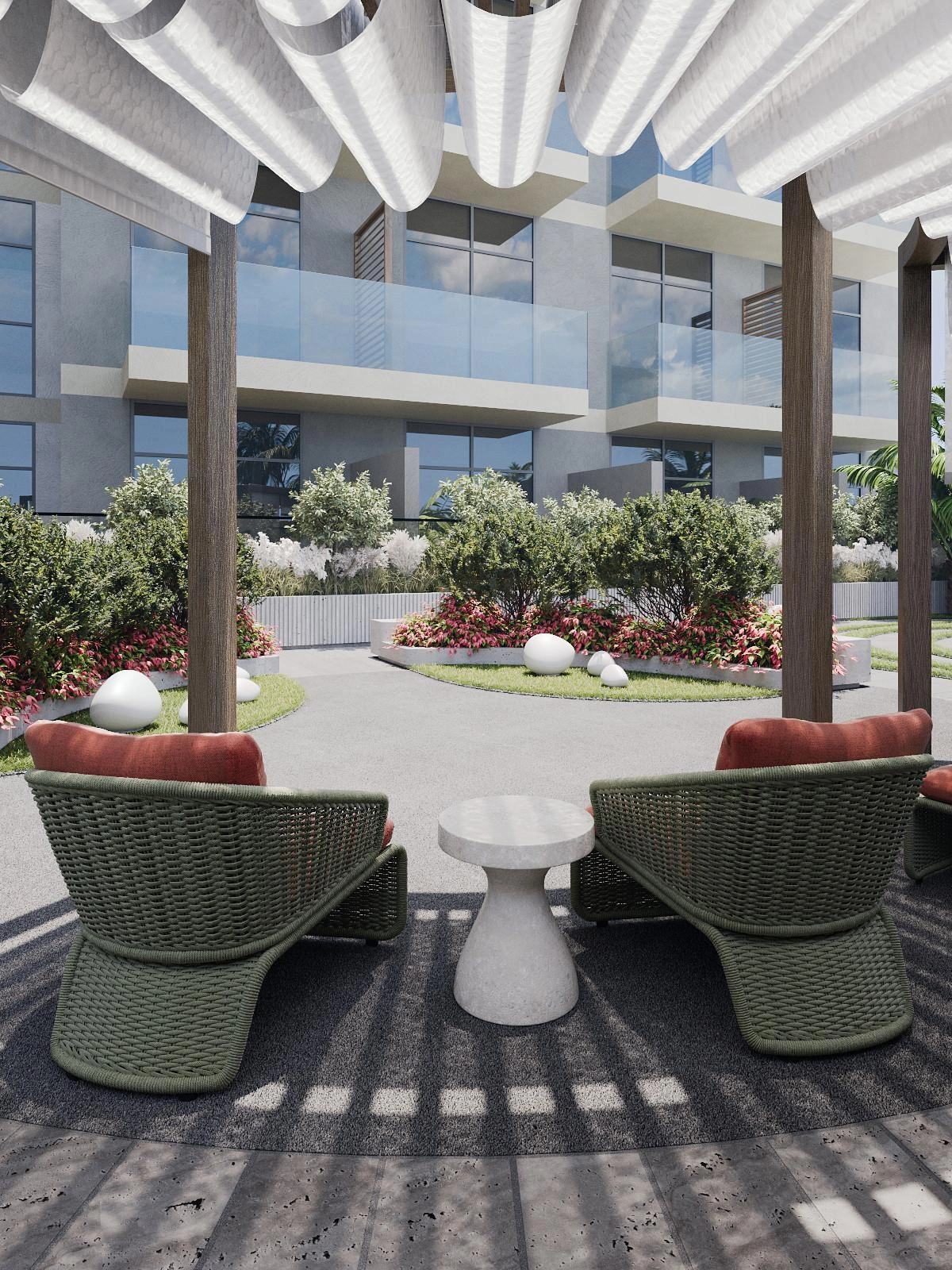 Апартаменты в современном жилом комплексе в Дубае, ОАЭ