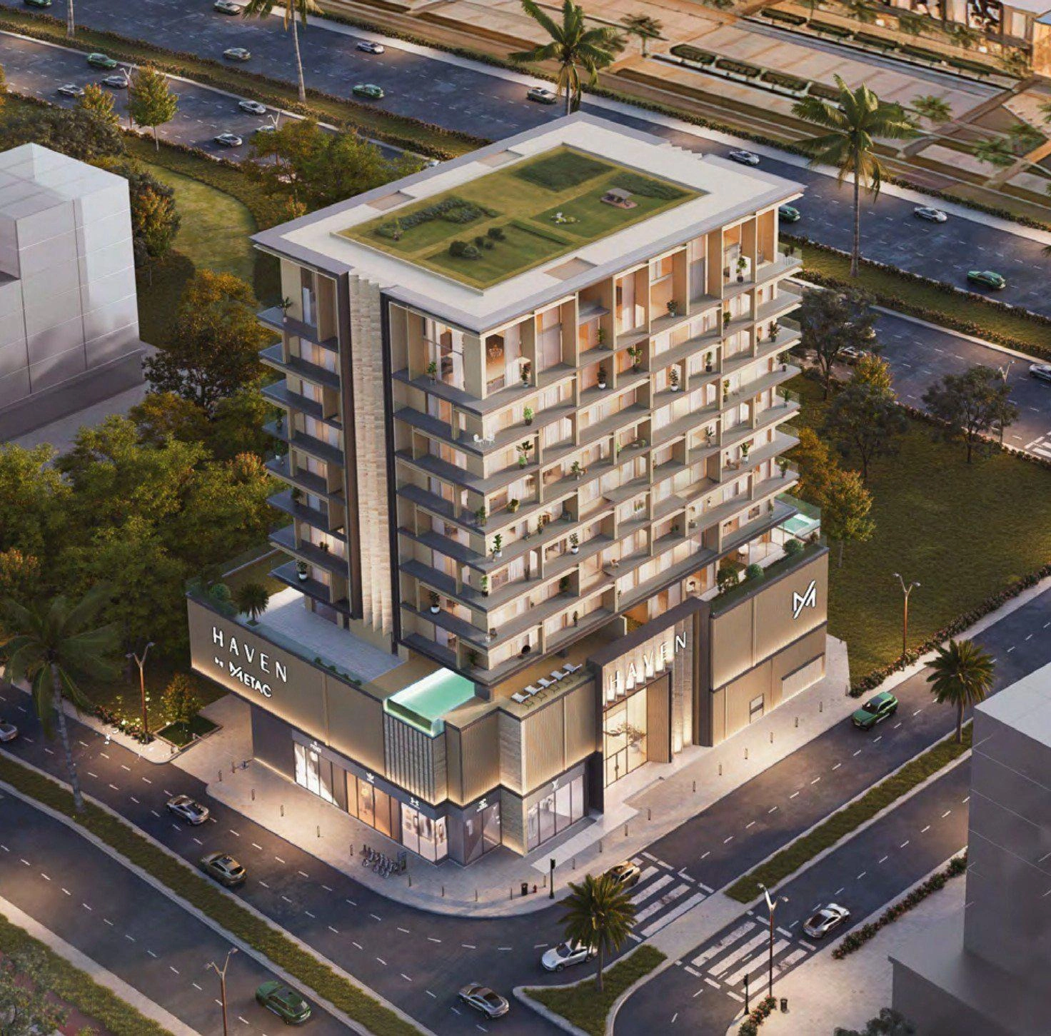 Апартаменты в современном жилом комплексе в Дубае, ОАЭ