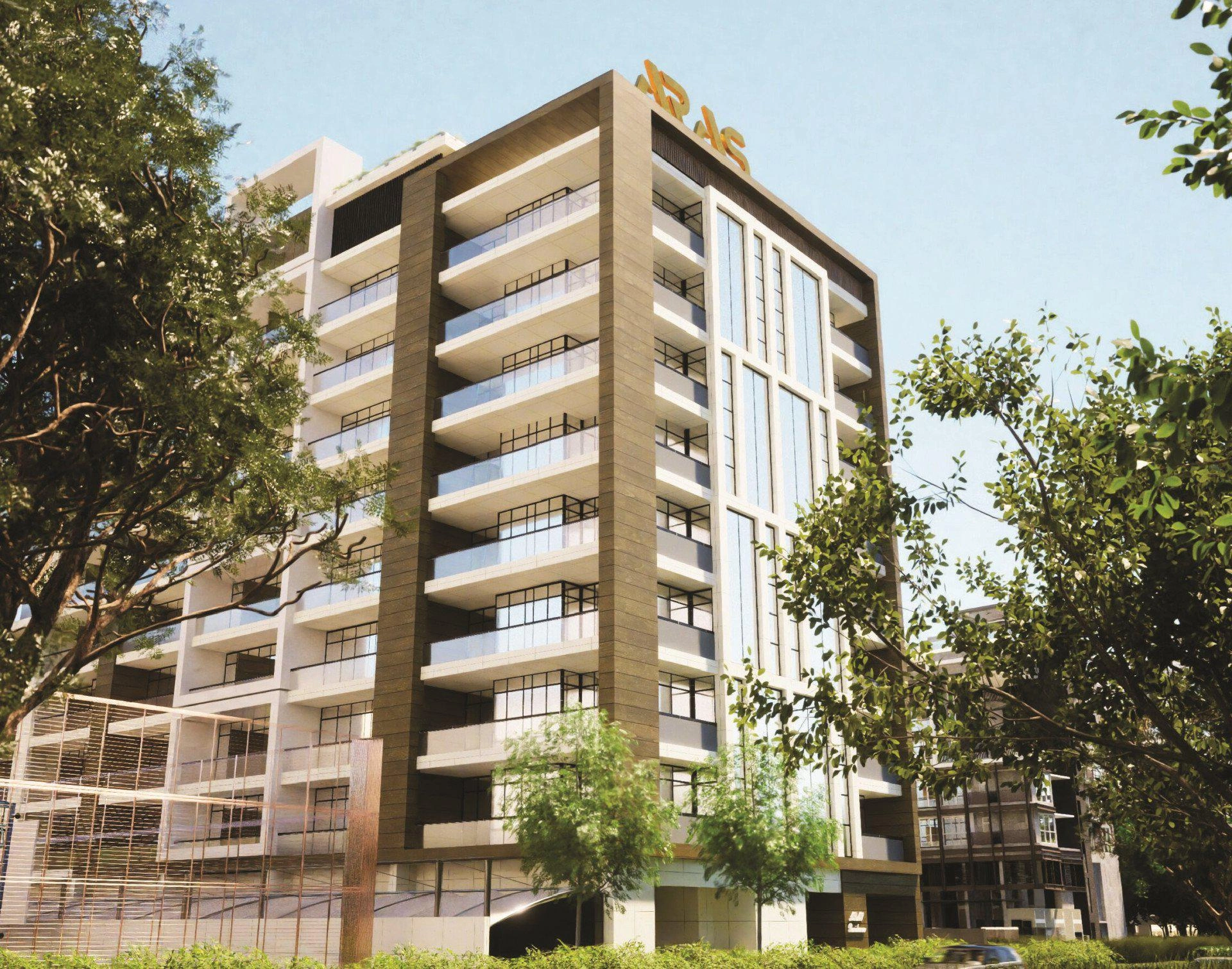 Апартаменты в современном жилом комплексе в Дубае, ОАЭ