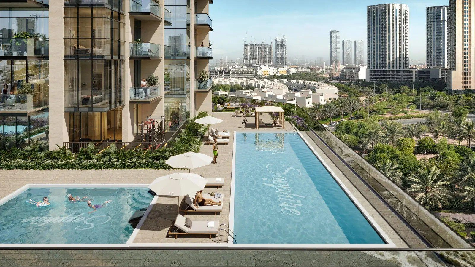 Апартаменты в жилом проекте в Jumeirah Village Circle, Дубай, ОАЭ