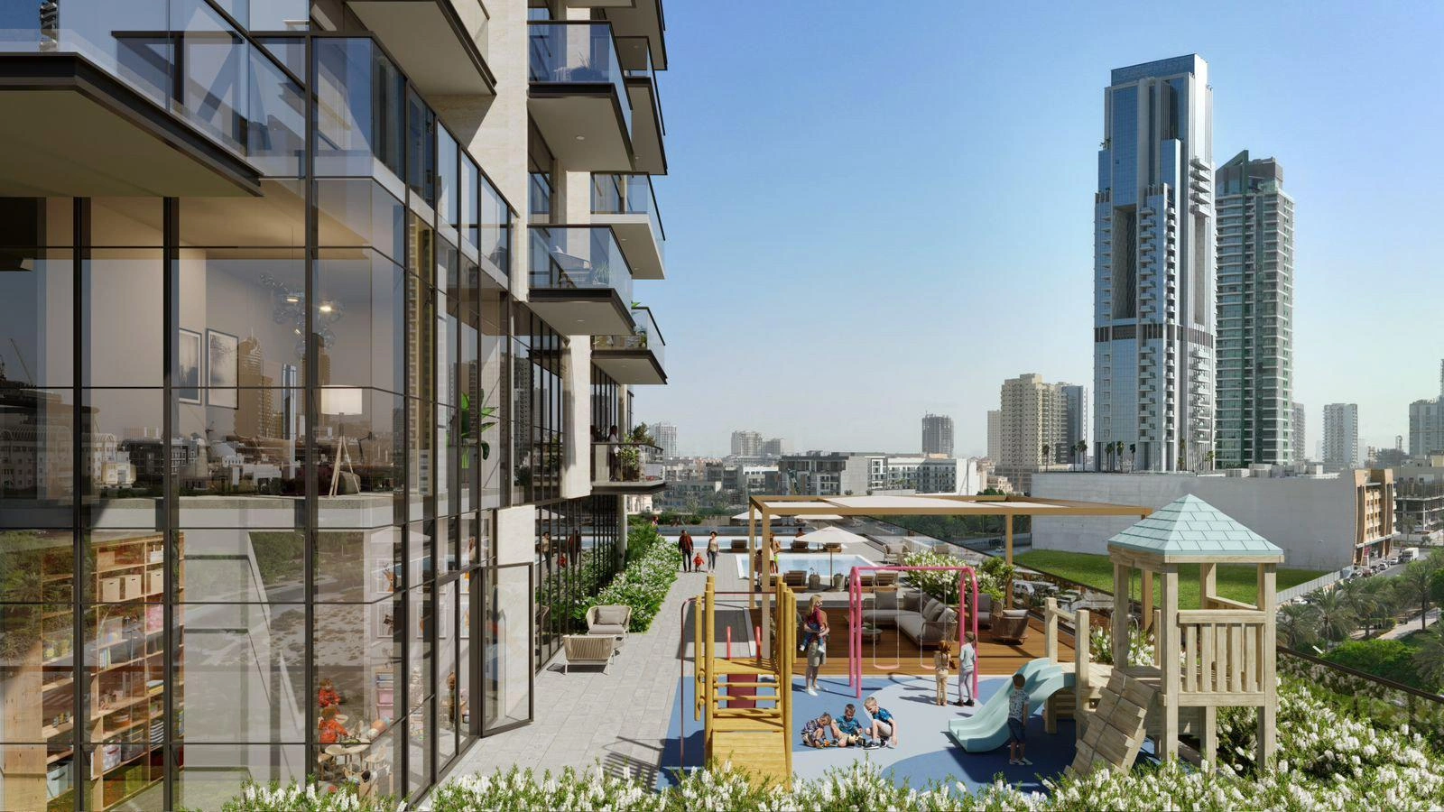Апартаменты в жилом проекте в Jumeirah Village Circle, Дубай, ОАЭ