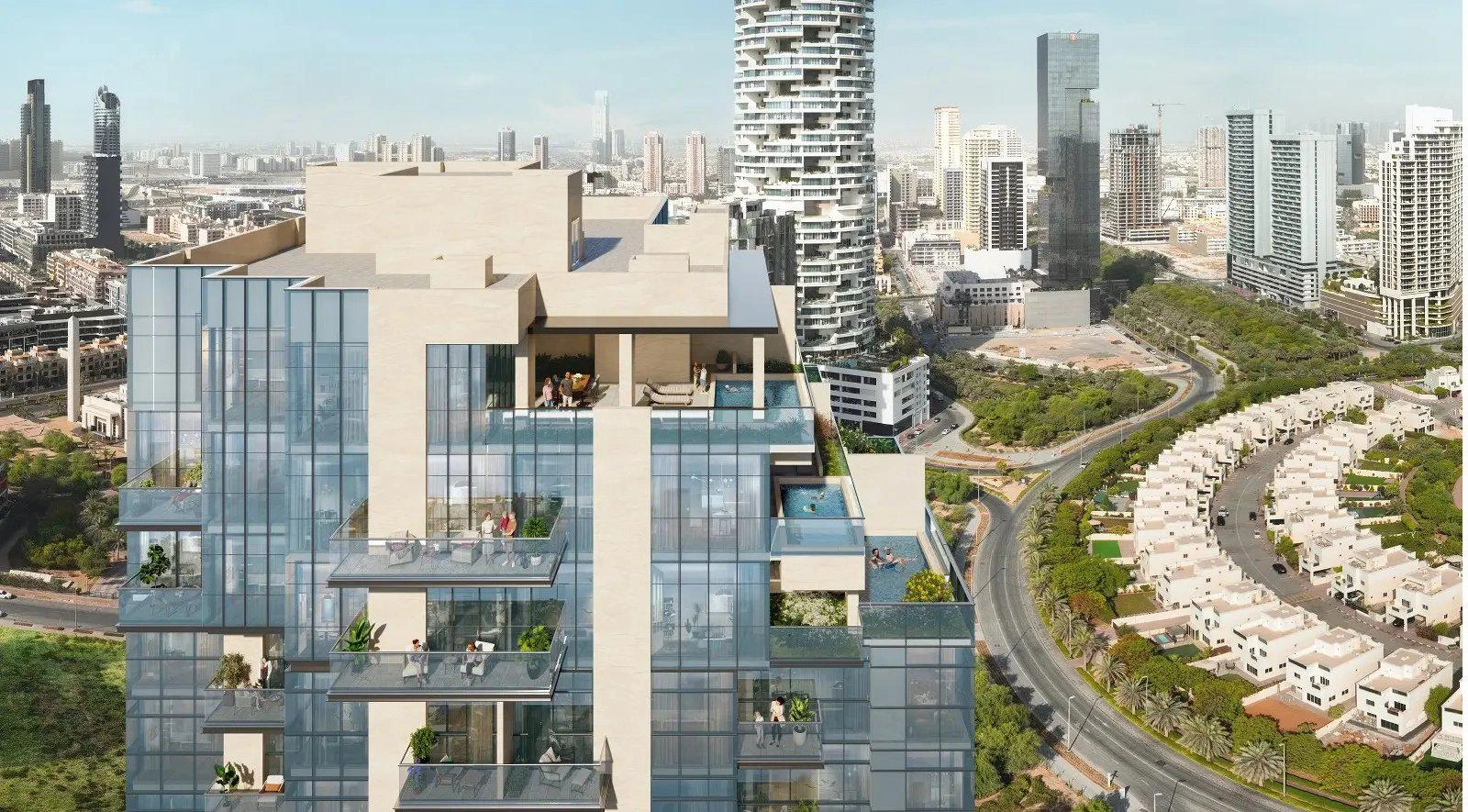 Апартаменты в жилом проекте в Jumeirah Village Circle, Дубай, ОАЭ